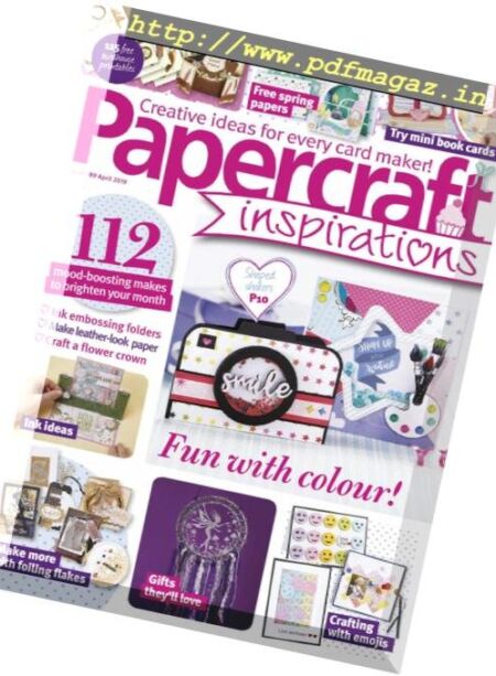 PaperCraft Inspirations – April 2019 Cover