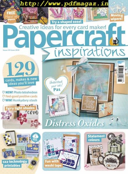 PaperCraft Inspirations – June 2019 Cover