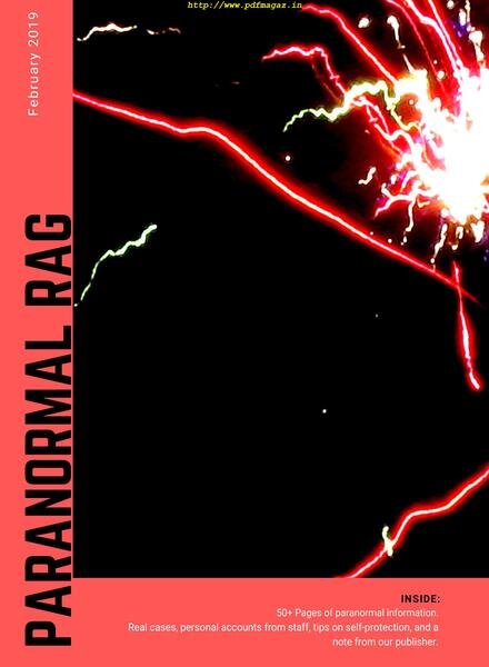 Paranormal Rag – February 2019 Cover