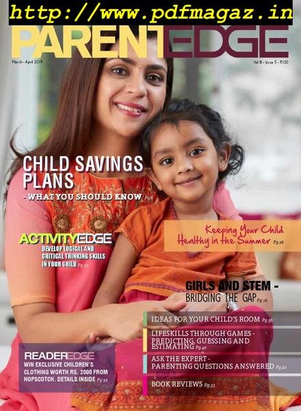 ParentEdge – March 19, 2019 Cover