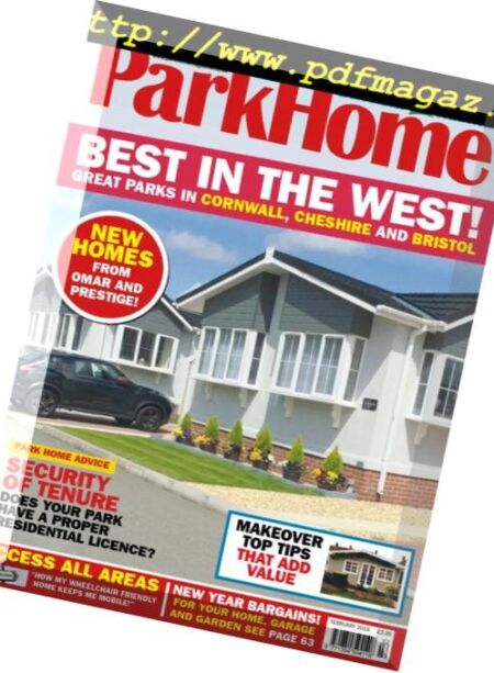 Park Home & Holiday Caravan – February 2019 Cover