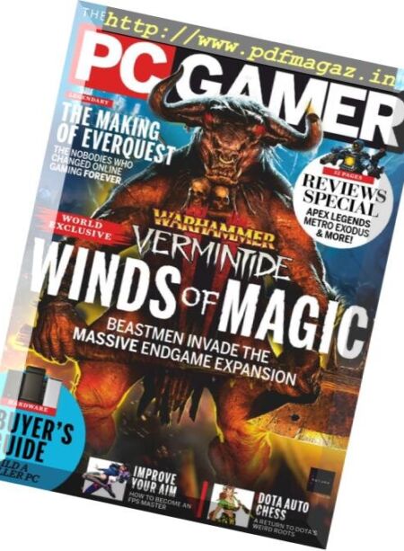 PC Gamer UK – April 2019 Cover