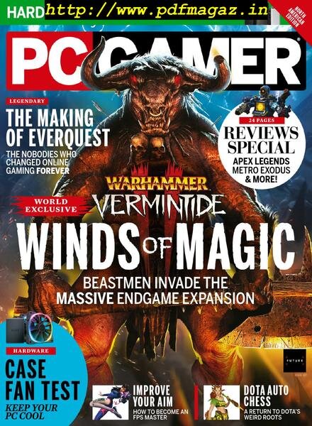 PC Gamer USA – May 2019 Cover