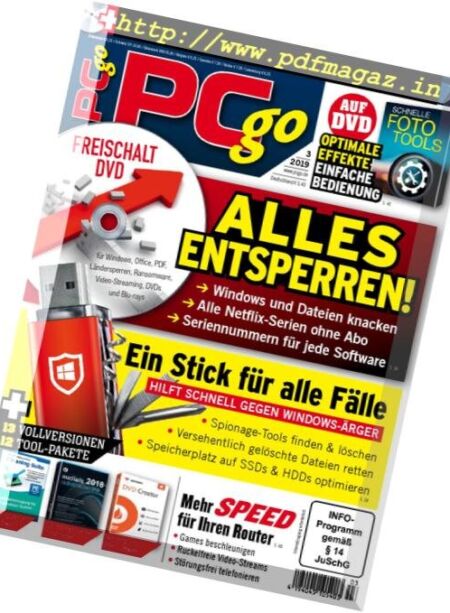 PCgo – Marz 2019 Cover