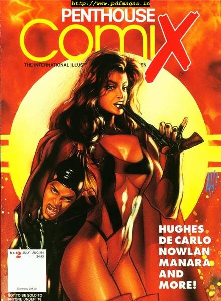 Penthouse Comix – Issue 2, July-August 1994 Cover