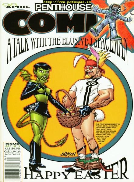 Penthouse Comix – Issue 30, April 1998 Cover