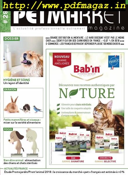 Petmarket – avril 2019 Cover