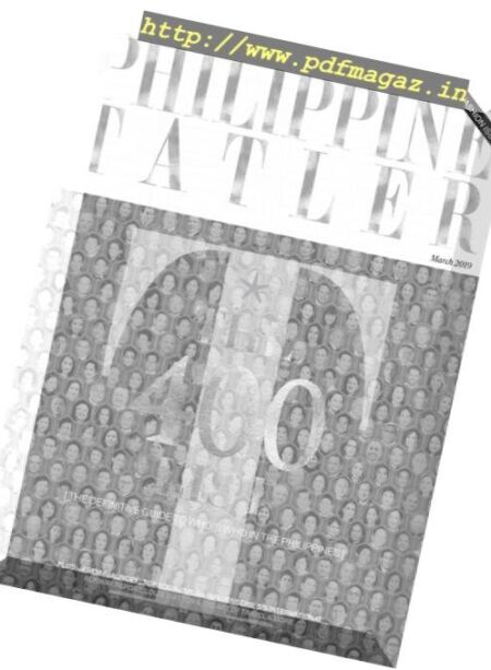 Philippine Tatler – March 2019 Cover