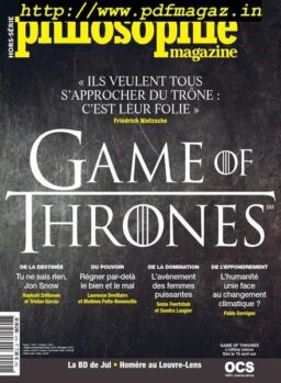 Philosophie Magazine – Hors-Serie N 41 – Printemps 2019