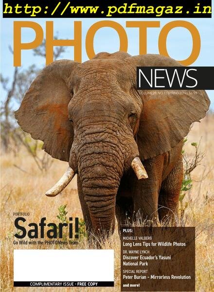 Photo News – Spring 2019 Cover
