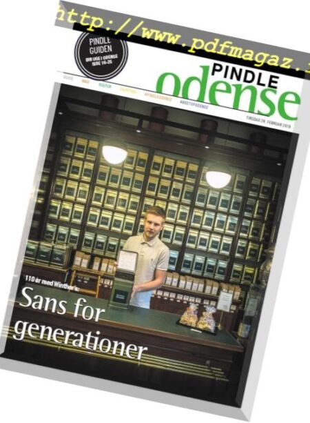 Pindle Odense – 26 februar 2019 Cover