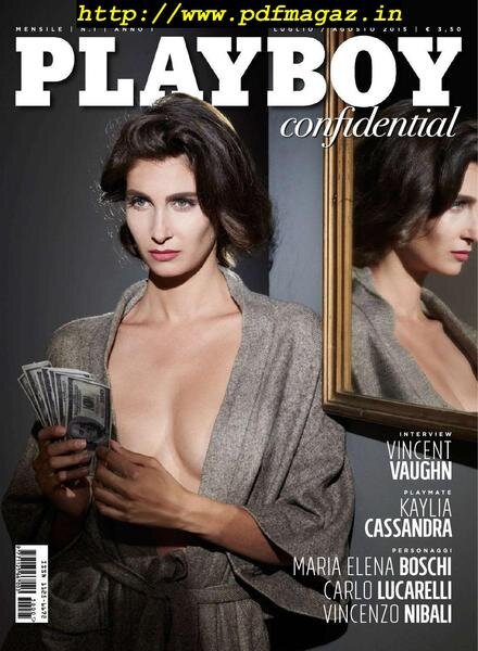 Playboy Italy – Luglio-Agosto 2015 Cover
