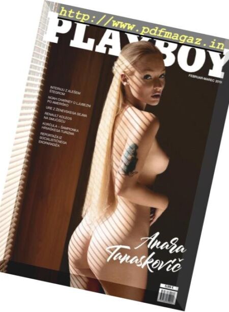 Playboy Slovenia – februar 2019 Cover