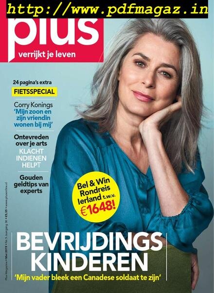 Plus Magazine Netherlands – Mei 2019 Cover