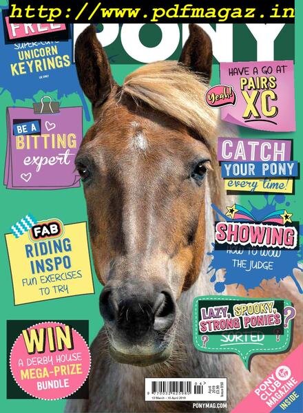 Pony Magazine – April 2019 Cover