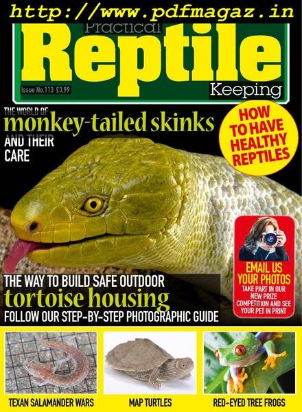 Practical Reptile Keeping – Issue 113, April 2019 Cover
