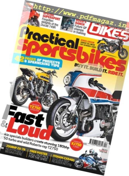 Practical Sportsbikes – April 2019 Cover
