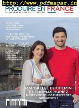 Produire en France – janvier 2019