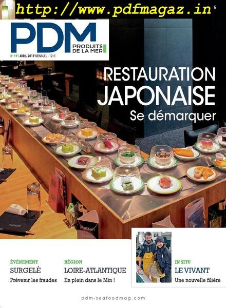 Produits de la Mer – 01 avril 2019 Cover