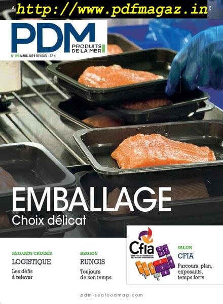 Produits de la Mer – 15 mars 2019 Cover