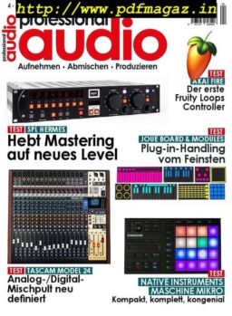 Professional Audio – Marz 2019