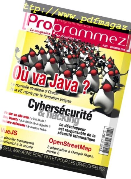 Programmez! – novembre 2018 Cover