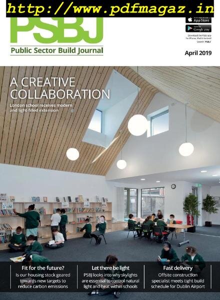 PSBJ Public Sector Building Journal – April 2019 Cover