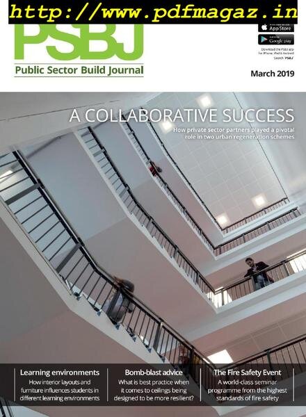 PSBJ PublicSector Building Journal – March 2019 Cover
