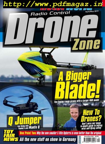 Radio Control Rotor World – March-April 2019 Cover
