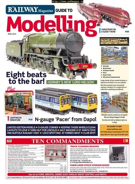 Railway Magazine Guide to Modelling – April 2019 Cover