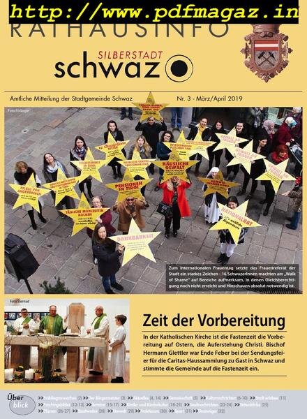 Rathausinfo – Marz 2019 Cover