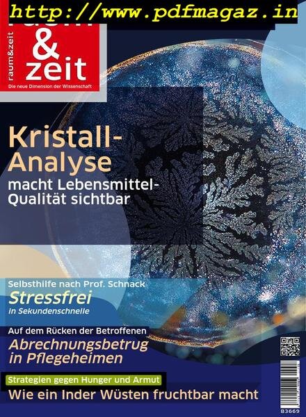 Raum & Zeit – Marz-April 2019 Cover