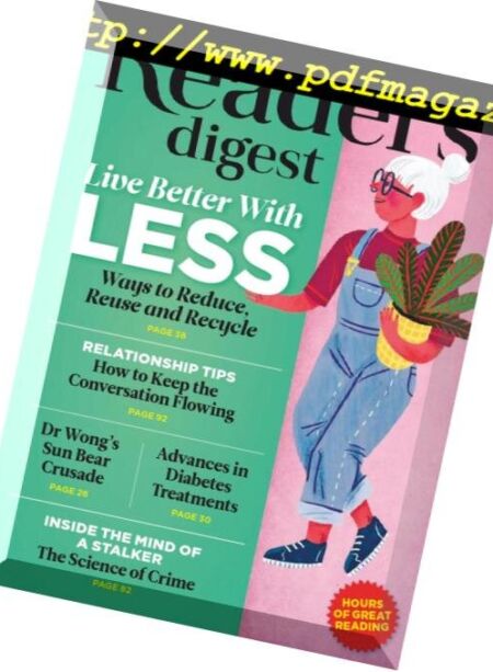 Reader’s Digest Australia & New Zealand – March 2019 Cover