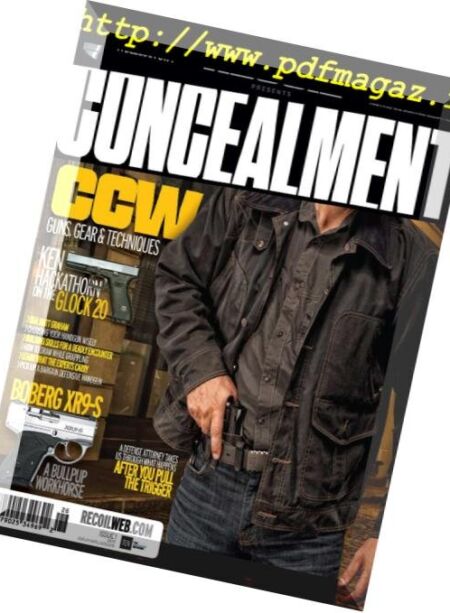 RECOIL Presents Concealment – April 2015 Cover