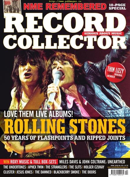 Record Collector – April 2018 Cover