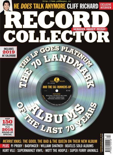 Record Collector – Christmas 2018 Cover