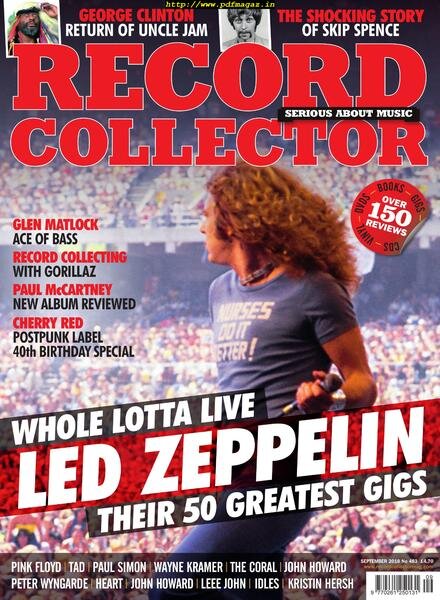 Record Collector – September 2018 Cover