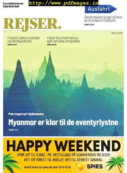 Rejser – 23 marts 2019 Cover