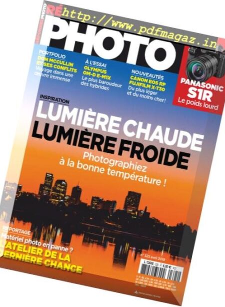 Reponses Photo – avril 2019 Cover