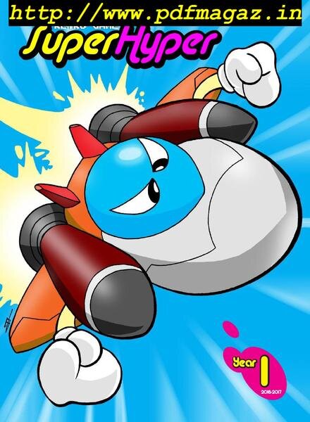 Retro Game SuperHyper – Issue 1 – October 2017 Cover