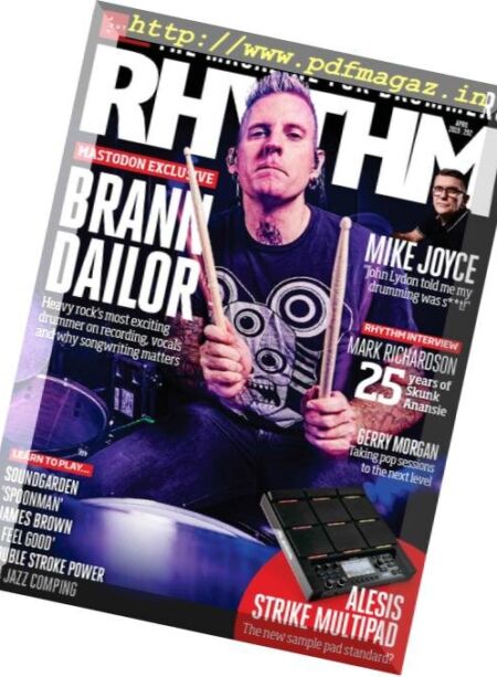 Rhythm – April 2019 Cover