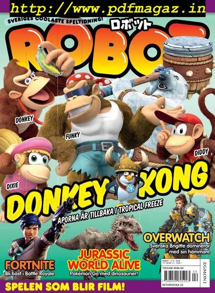 Robot – april 2018 Cover