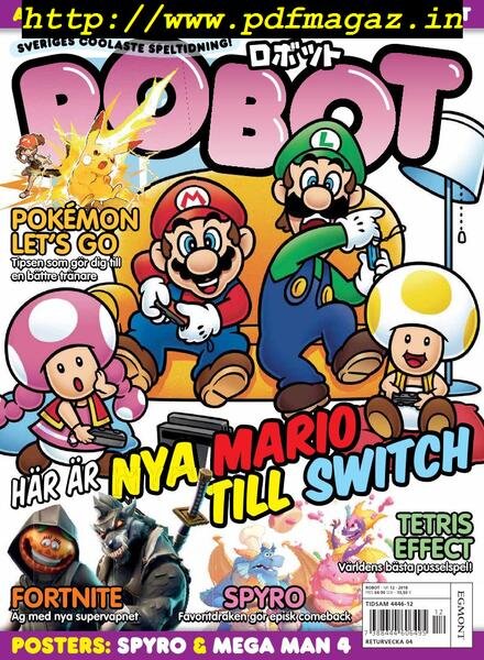 Robot – december 2018 Cover