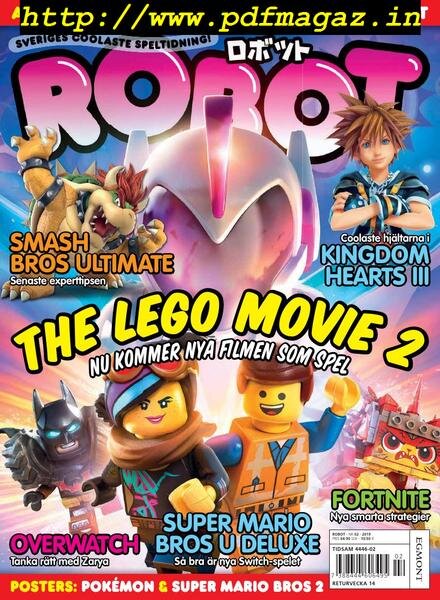 Robot – februari 2019 Cover