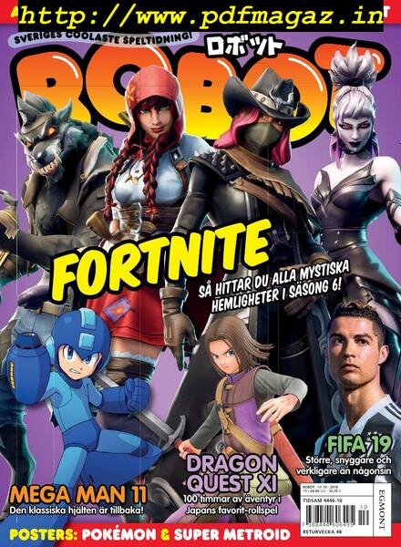 Robot – oktober 2018 Cover