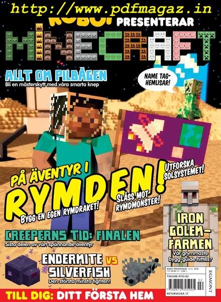 Robot Presenterar – mars 2018 Cover