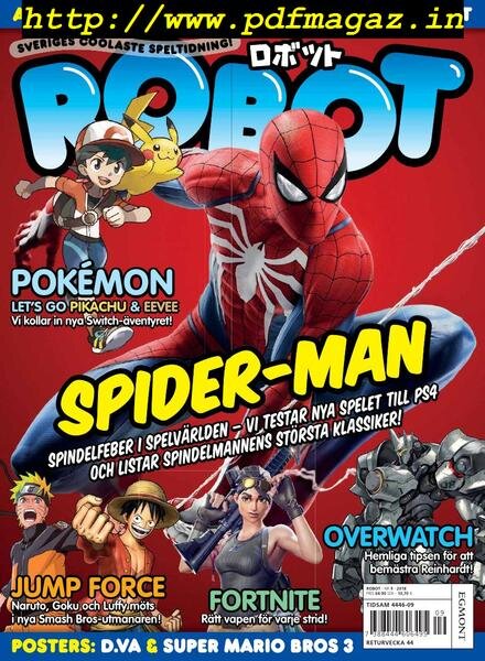 Robot – september 2018 Cover