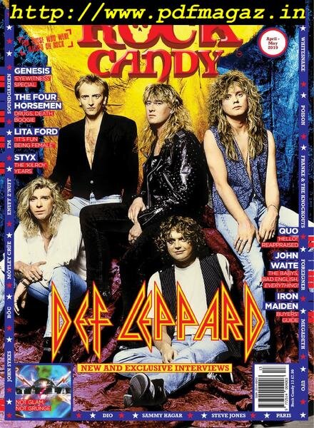 Rock Candy Magazine – Issue 13 – April-May 2019 Cover