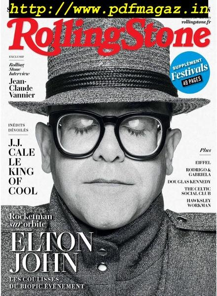 Rolling Stone France – mai 2019 Cover
