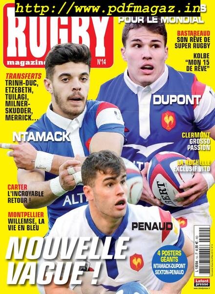 Rugby Magazine – avril 2019 Cover